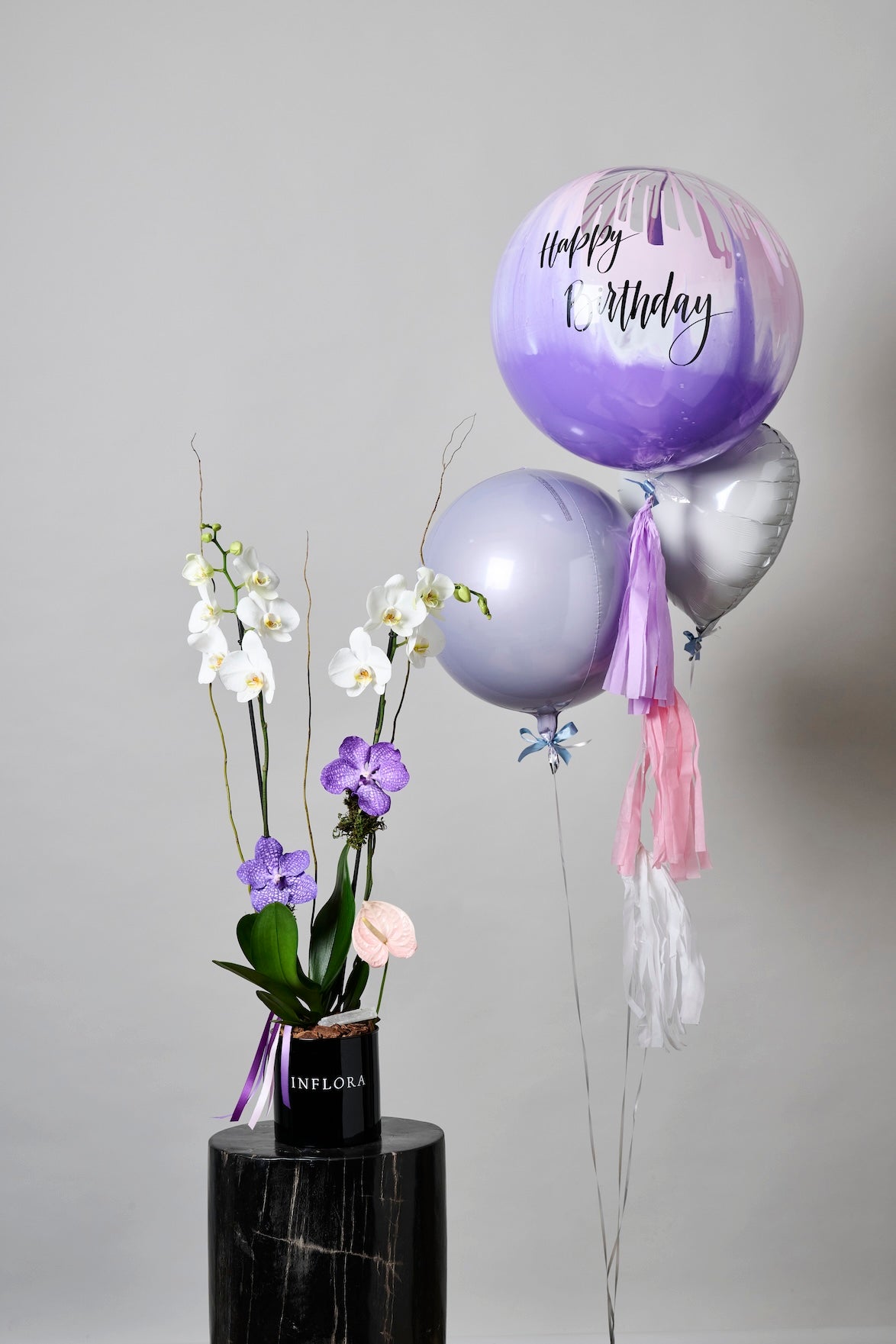 Globos + Orquídea