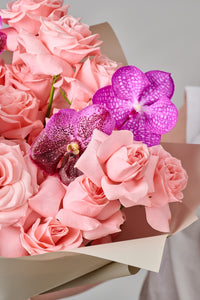 Roses + Orchid Bouquet