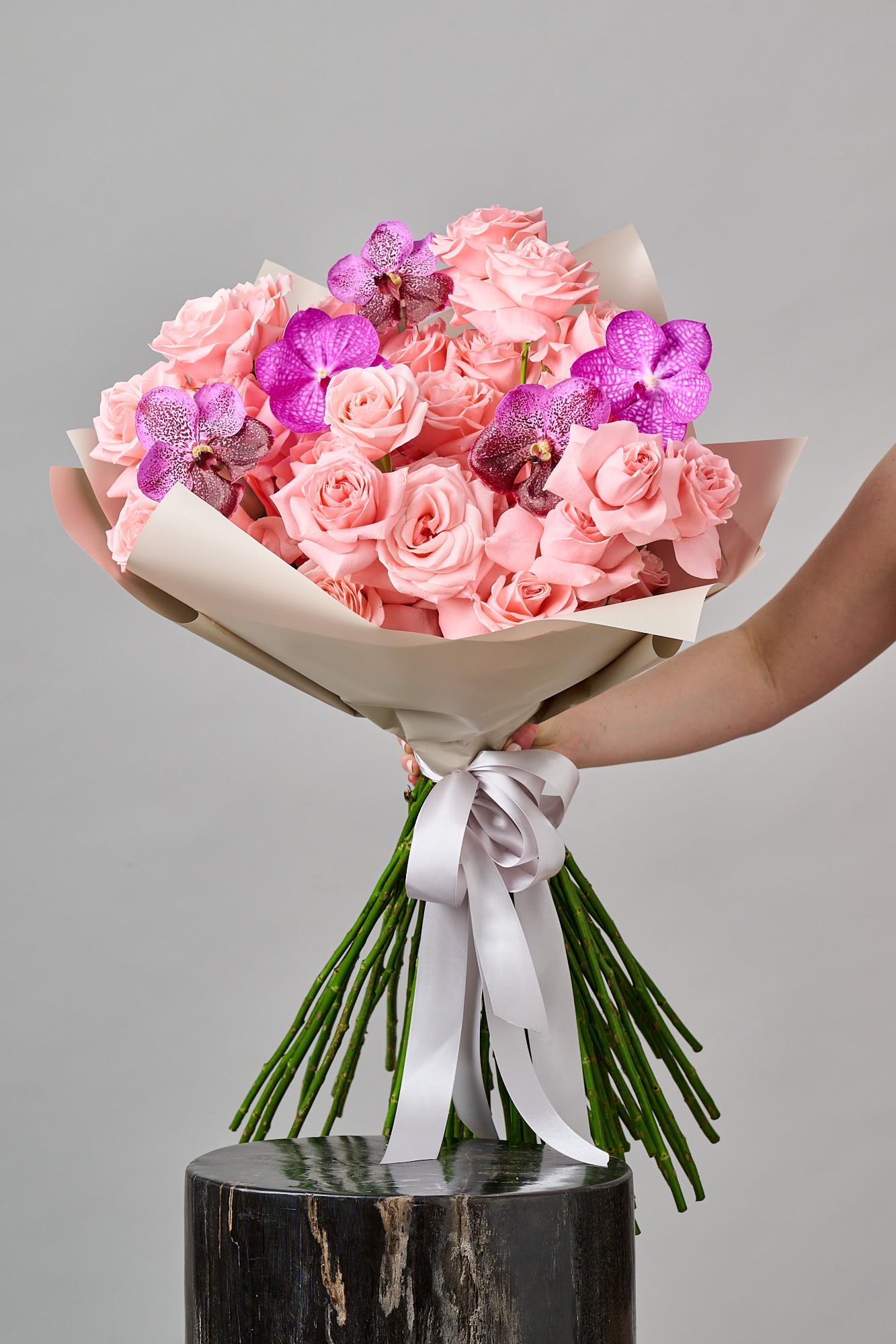 Roses + Orchid Bouquet